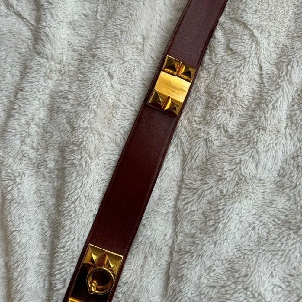 Hermès | Authentic Collier‎ De Chien Leather Belt